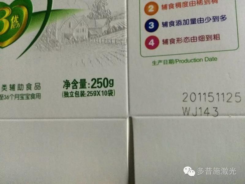 包装激光喷码
