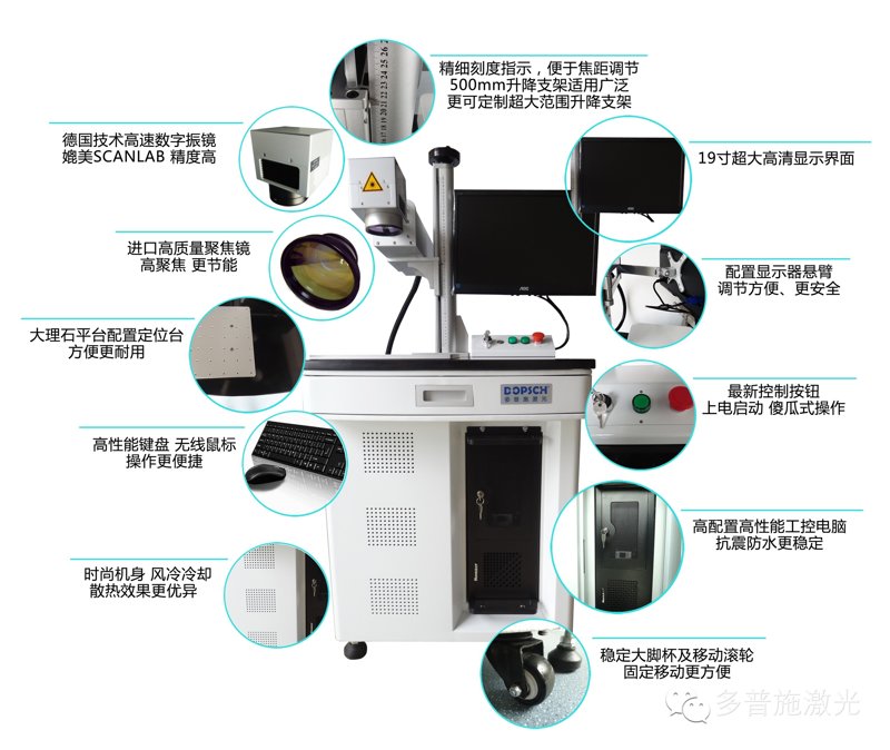 光纤打标机比较半导体激光打标机的优势
